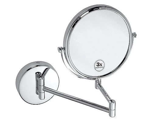 Заказать Косметическое зеркало Bemeta Cosmetic mirrors 112201512 с увеличением Хром в магазине сантехники Santeh-Crystal.ru