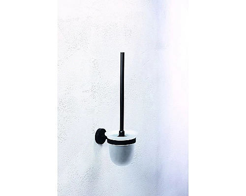 Приобрести Ершик для унитаза Bemeta Dark 104113010 Черный в магазине сантехники Santeh-Crystal.ru