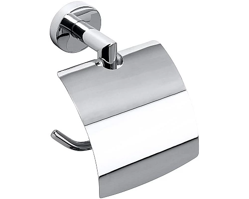 Приобрести Держатель туалетной бумаги Bemeta Omega 104212012 с крышкой Хром в магазине сантехники Santeh-Crystal.ru