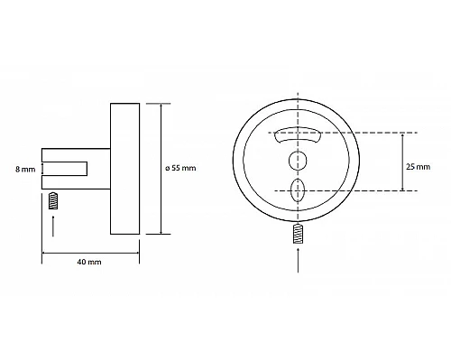 Заказать Держатель для полочки Bemeta Omega 104102112-6mm Хром в магазине сантехники Santeh-Crystal.ru
