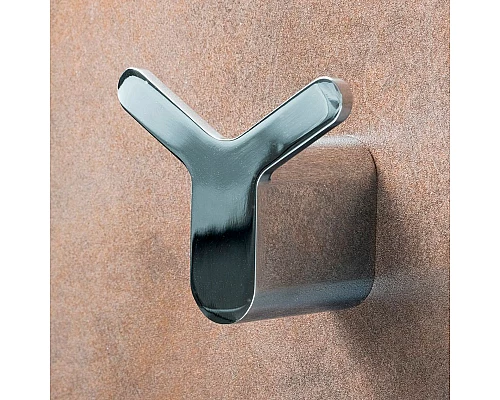 Купить Двойной крючок Bemeta Organic 157106211 Хром в магазине сантехники Santeh-Crystal.ru