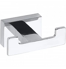 Двойной крючок Bemeta Plaza 118106032 Хром