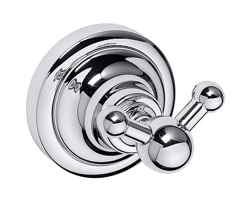 Приобрести Двойной крючок Bemeta Retro chrom 144306032 Хром в магазине сантехники Santeh-Crystal.ru