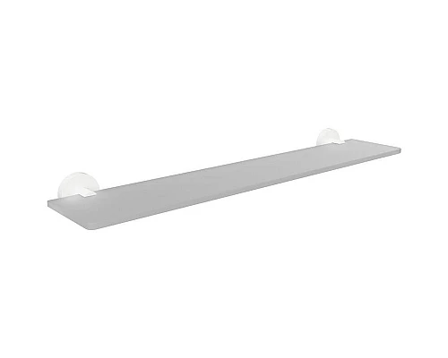 Купить Стеклянная полка Bemeta White 104102044 Белая матовая в магазине сантехники Santeh-Crystal.ru