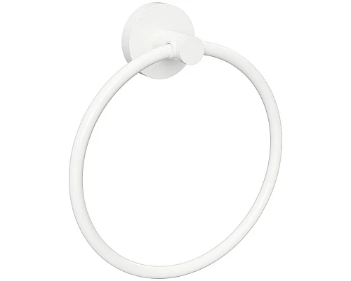 Заказать Кольцо для полотенец Bemeta White 104104064 Белое матовое в магазине сантехники Santeh-Crystal.ru