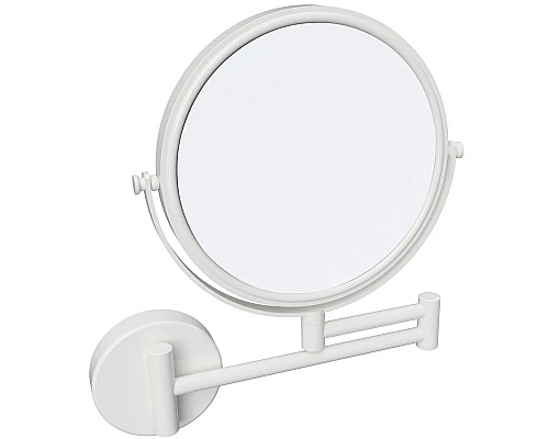 Заказать Косметическое зеркало Bemeta White 112201514 Белое матовое в магазине сантехники Santeh-Crystal.ru