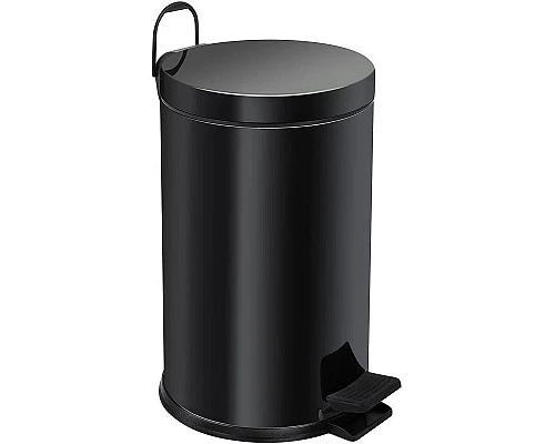 Купить Ведро для мусора Berges 123004 Черное в магазине сантехники Santeh-Crystal.ru