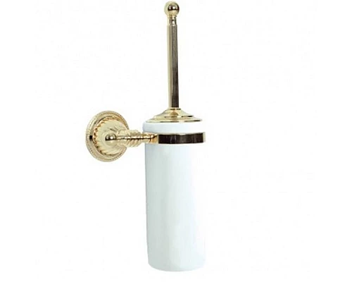 Купить Ершик для унитаза Boheme Hermitage 10363 Золото в магазине сантехники Santeh-Crystal.ru