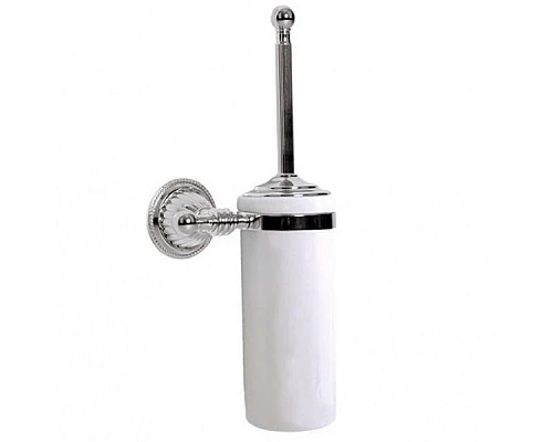 Приобрести Ершик для унитаза Boheme Hermitage 10393 Хром в магазине сантехники Santeh-Crystal.ru