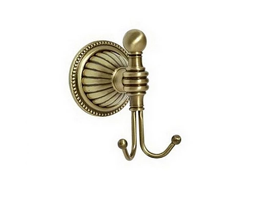 Приобрести Двойной крючок Boheme Hermitage 10325 Бронза в магазине сантехники Santeh-Crystal.ru