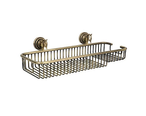 Заказать Полка корзина Boheme Medici 10618 Бронза в магазине сантехники Santeh-Crystal.ru
