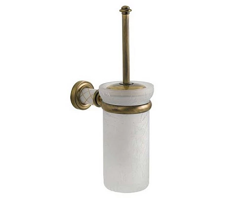 Заказать Ершик для унитаза Boheme Murano 10913-W-BR Бронза в магазине сантехники Santeh-Crystal.ru