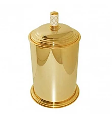 Ведро для мусора Boheme Murano 10907-W-G Золото