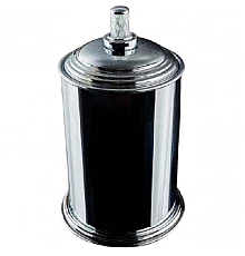 Ведро для мусора Boheme Murano Cristal 10907-CRST-CH Хром