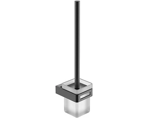 Купить Ершик для унитаза Boheme Q 10954-GM Оружейная сталь в магазине сантехники Santeh-Crystal.ru