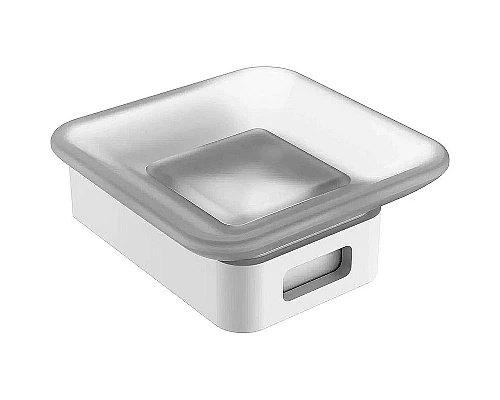 Купить Мыльница Boheme Q 10943-MW Белая  матовая в магазине сантехники Santeh-Crystal.ru