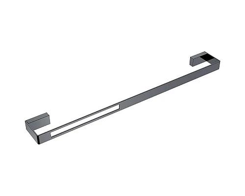 Купить Полотенцедержатель Boheme Q 10942-SGM Оружейная сталь глянцевая в магазине сантехники Santeh-Crystal.ru