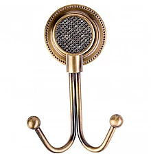 Двойной крючок Boheme Royal Cristal 10926-BR Бронза