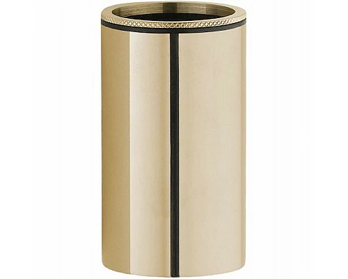 Купить Стакан для зубных щеток Boheme Uno 10982-G Золото в магазине сантехники Santeh-Crystal.ru