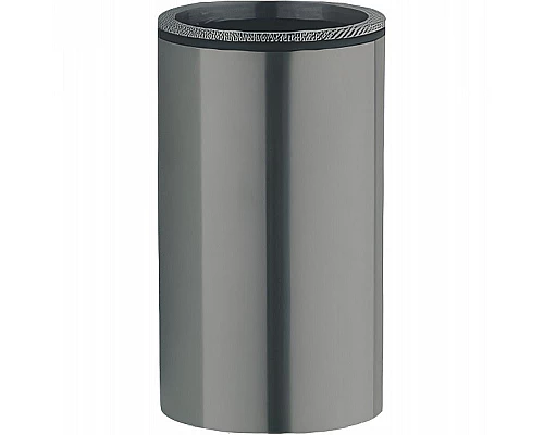 Купить Стакан для зубных щеток Boheme Uno 10982-GM Оружейная сталь в магазине сантехники Santeh-Crystal.ru