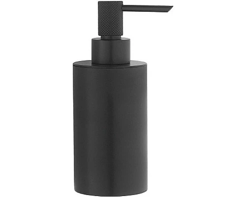 Приобрести Дозатор для жидкого мыла Boheme Uno 10980-B Черный матовый в магазине сантехники Santeh-Crystal.ru