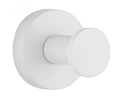 Купить Крючок Boheme Uno 10976-MW Белый матовый в магазине сантехники Santeh-Crystal.ru
