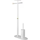 Приобрести Напольная стойка Boheme Venturo 10953-W-G Белая Золото в магазине сантехники Santeh-Crystal.ru