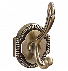 Двойной крючок Bronze de Luxe Royal S25205 Бронза