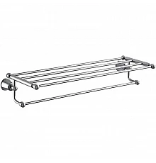 Полка для полотенец Cezares Liberty CZR-F-8980 Хром