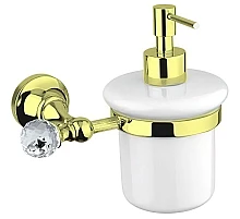 Дозатор для жидкого мыла Cezares Olimp-SOI-03/24-Sw Золото 24 карат