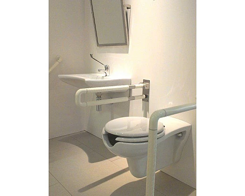 Приобрести Поручень для раковины Creavit TB302 откидной Белый в магазине сантехники Santeh-Crystal.ru