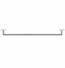 Полотенцедержатель Duravit Karree 80 0099601000 Хром