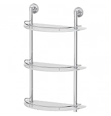 Стеклянная полка FBS Ellea 082 Хром