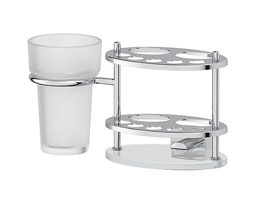 Купить Стакан для зубных щеток FBS Esperado 061 Хром в магазине сантехники Santeh-Crystal.ru