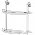 Стеклянная полка FBS Luxia 081 Хром