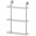 Стеклянная полка FBS Luxia 068 Хром