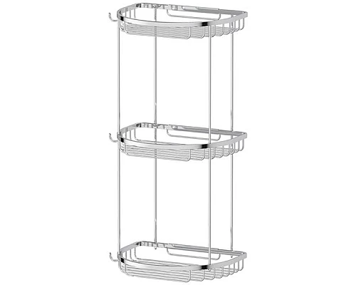 Заказать Полка корзина FBS Ryna 012 Хром в магазине сантехники Santeh-Crystal.ru