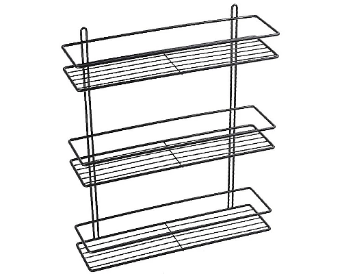 Приобрести Полка корзина Fixsen FX-730B-3 Черный в магазине сантехники Santeh-Crystal.ru