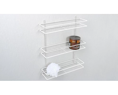 Заказать Полка корзина Fixsen FX-730W-3 Белый в магазине сантехники Santeh-Crystal.ru