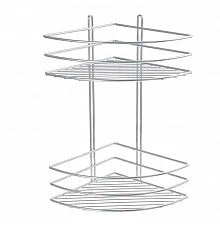 Полка корзина Fixsen FX-710-2 угловая Хром