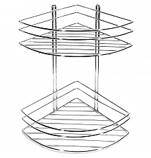 Угловая полка Fixsen FX-850-2 Хром