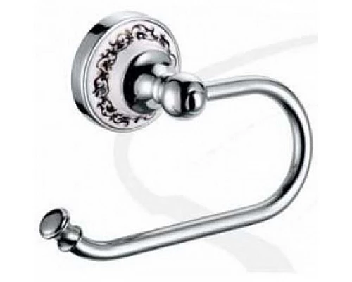 Заказать Держатель туалетной бумаги Fixsen Bogema FX-78510A Хром Белый в магазине сантехники Santeh-Crystal.ru