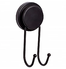 Двойной крючок Fixsen Magic Black FX-45005A Черный матовый