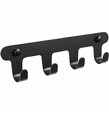 Вешалка для полотенец Fixsen Practica FX-805B-4 Черная