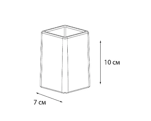 Купить Стакан для зубных щеток Fixsen Twist FX-1569A-3 Мультиколор в магазине сантехники Santeh-Crystal.ru