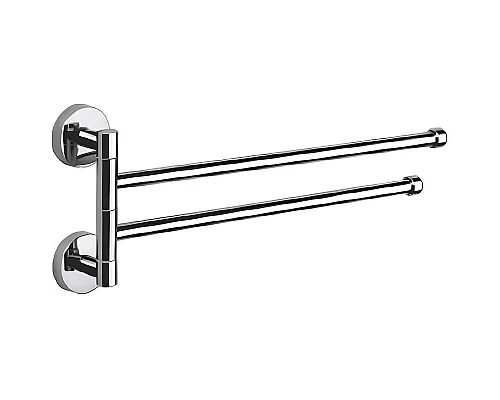 Приобрести Полотенцедержатель Haiba HB112 поворотный Хром в магазине сантехники Santeh-Crystal.ru