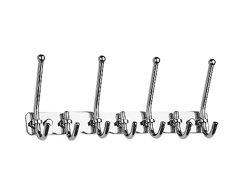 Приобрести Вешалка для полотенец Haiba HB201-7 Хром в магазине сантехники Santeh-Crystal.ru