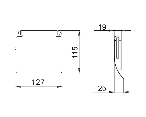 Приобрести Держатель туалетной бумаги Haiba HB504 с крышкой Хром в магазине сантехники Santeh-Crystal.ru