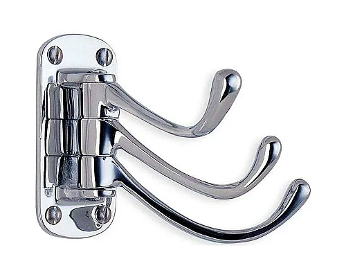 Заказать Тройной крючок Haiba HB208-3 Хром в магазине сантехники Santeh-Crystal.ru