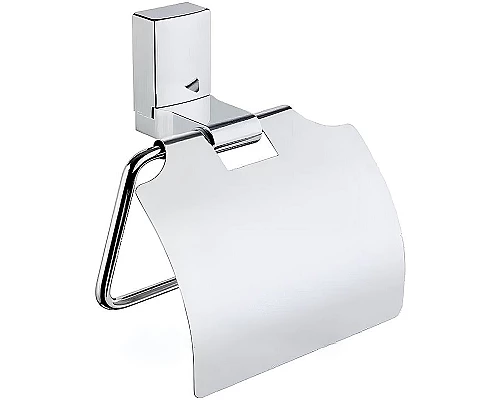 Заказать Держатель туалетной бумаги Haiba HB8803 с крышкой Хром в магазине сантехники Santeh-Crystal.ru